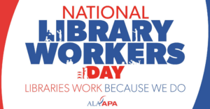 National Library Workers Day Graphic