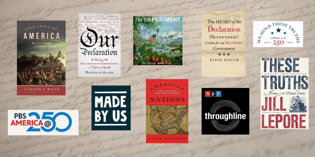 Summer Reading List for America's 250th Anniversary - Ash Center Link to website
